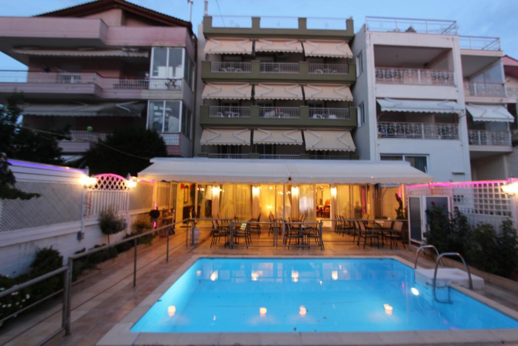 Hotel Mallas Nea Kallikrateia Exterior foto